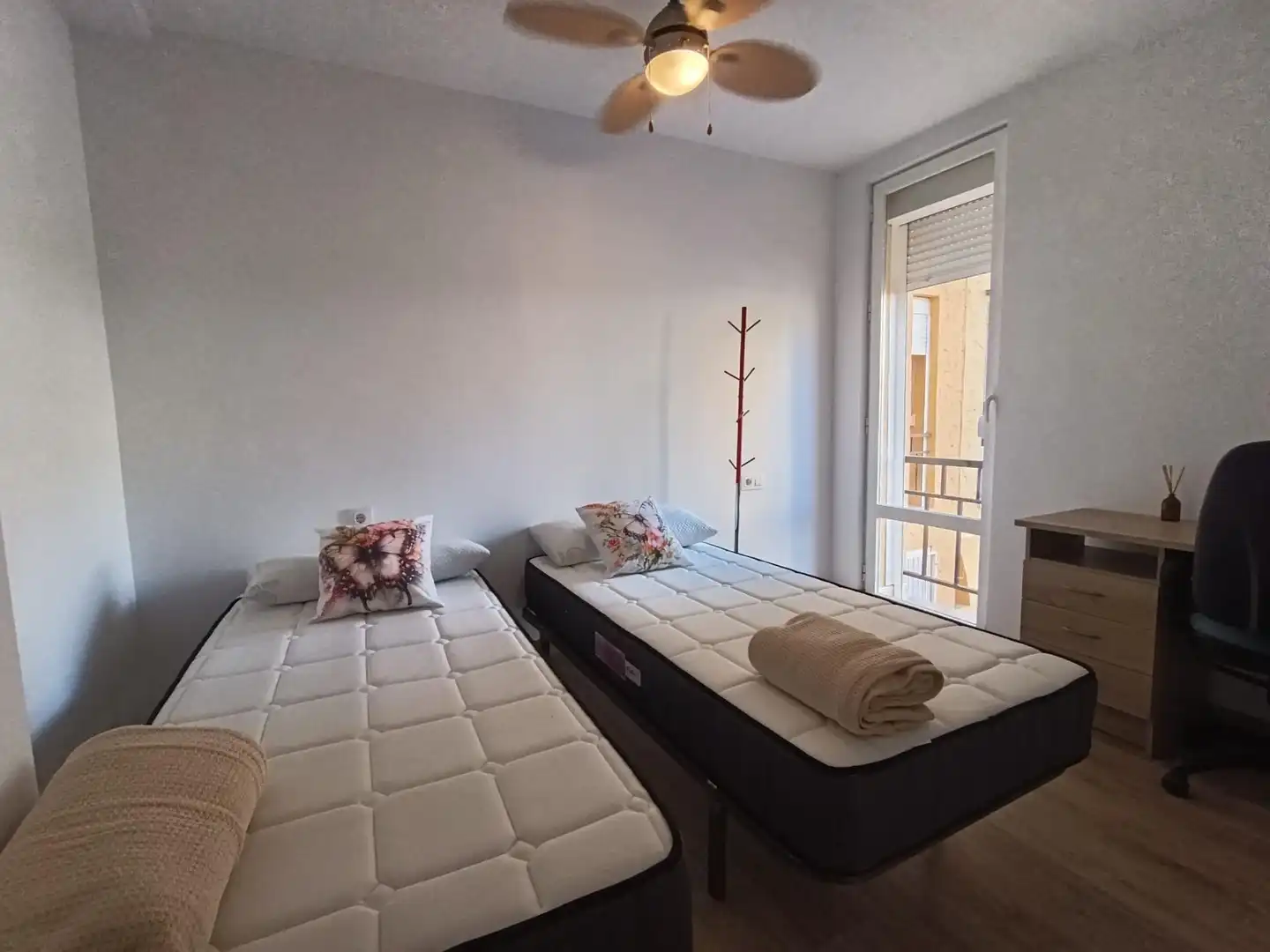 Bedroom of Flat for rent in El Ejido  with Private garden, Furnished and Community pool