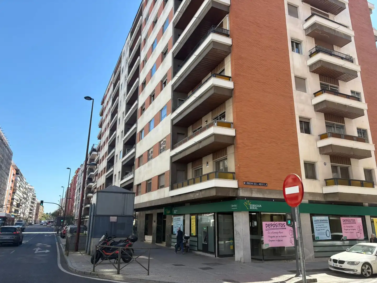 Exterior view of Attic for sale in Sevilla  with Air Conditioner and Terrace