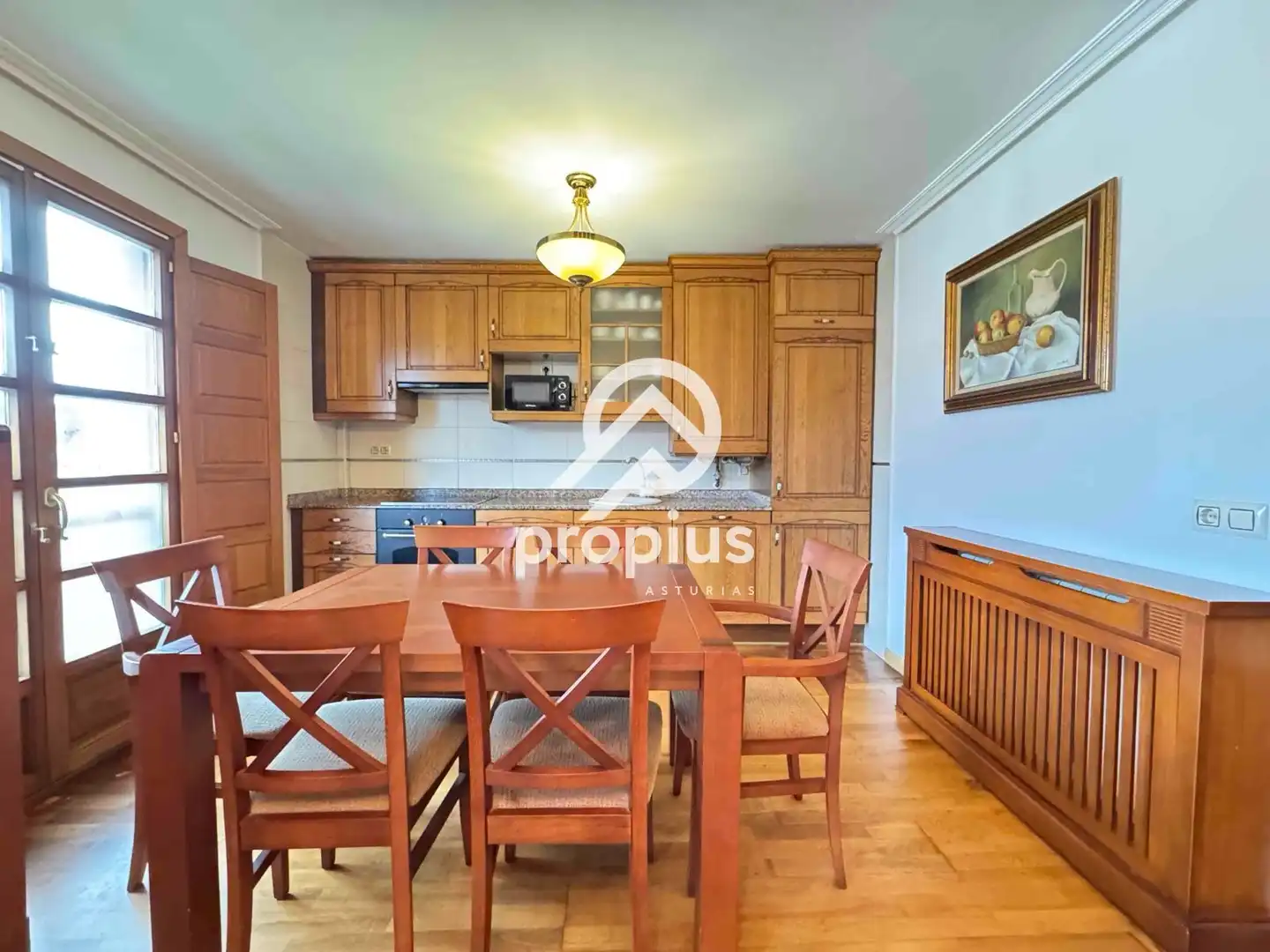 Cocina de Piso en venta en Llanes con Calefacción, Parquet y Trastero