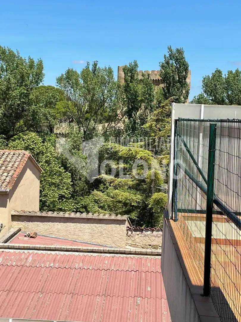 Terrasse von Wohnungen zum Verkauf in Cuzcurrita de Río Tirón mit Heizung, Terrasse und Abstellraum