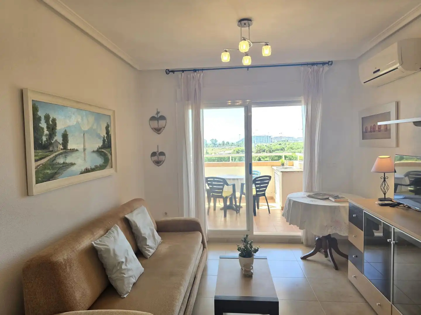 Living room of Apartments for sale in Cabanes  with Air Conditioner, Heating and Terrace