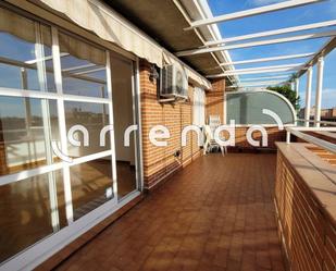 Terrace of Attic to rent in  Madrid Capital  with Air Conditioner, Heating and Parquet flooring