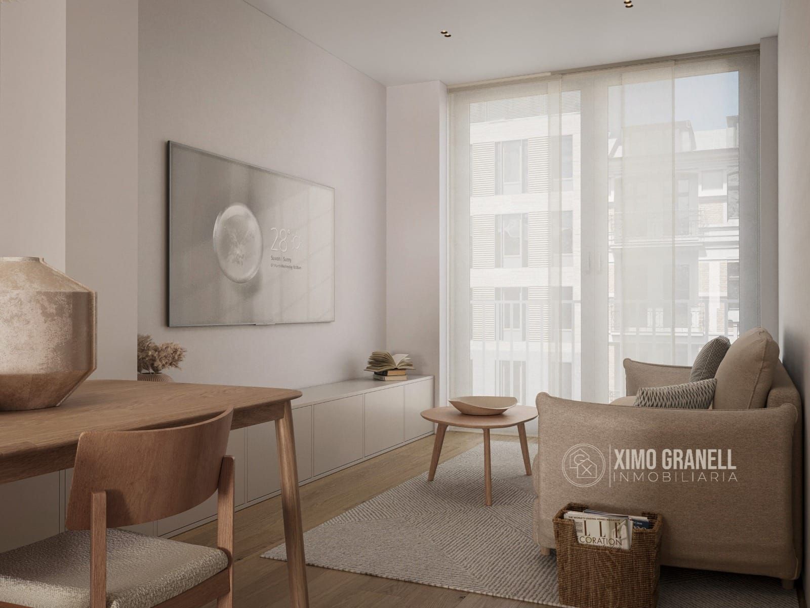 Sala d'estar de Apartament en venda en La Vall d'Uixó