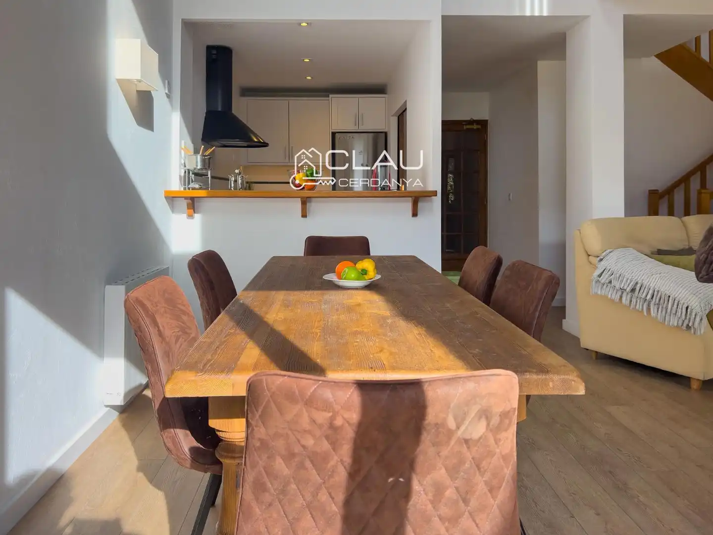 Dining room of Detached homes for rent in Osséja  with Heating, Private garden and Parquet flooring