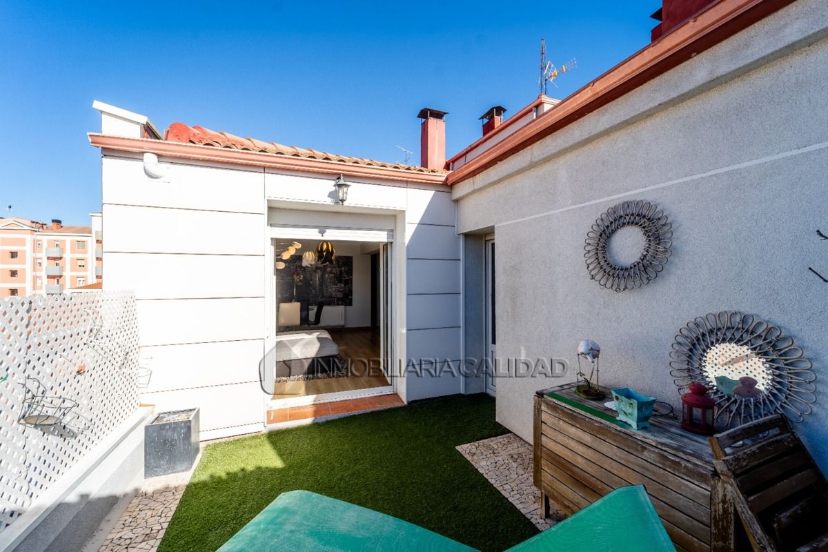 Terrace of Flat for sale in Burgos Capital  with Heating