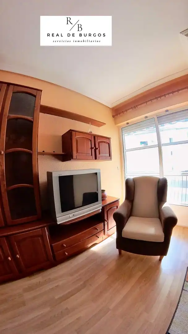 Sala de estar de Piso de alquiler en Valladolid con Calefacción, Terraza y Amueblado