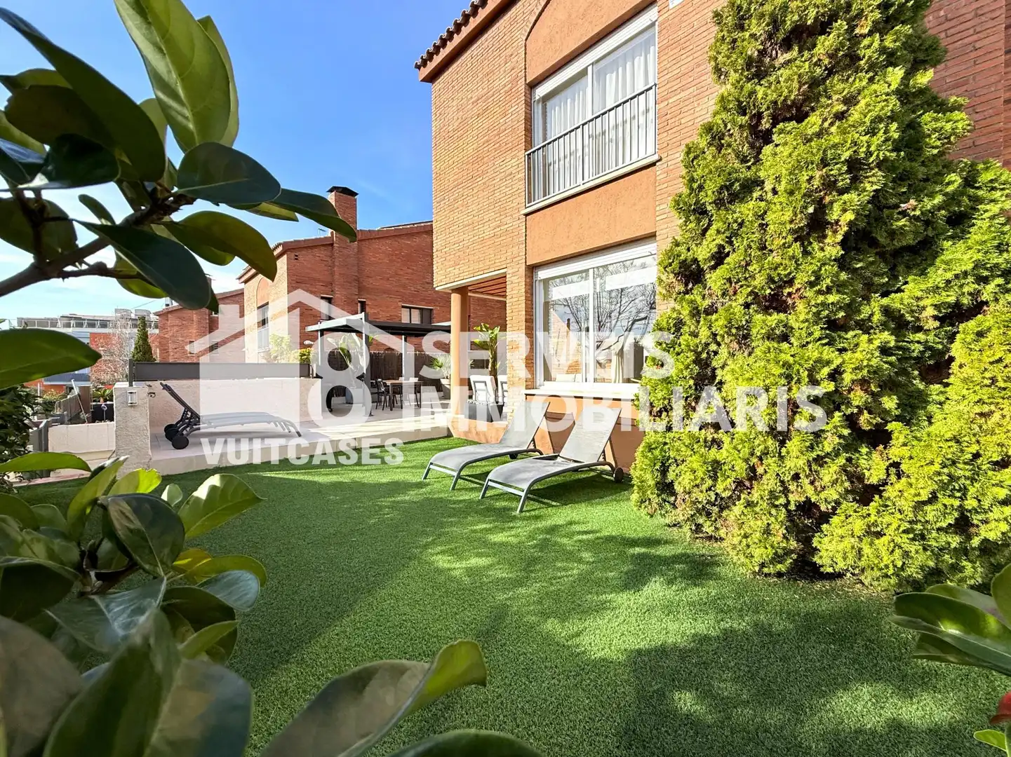 Garden of Houses for sale in El Masnou  with Heating, Private garden and Terrace