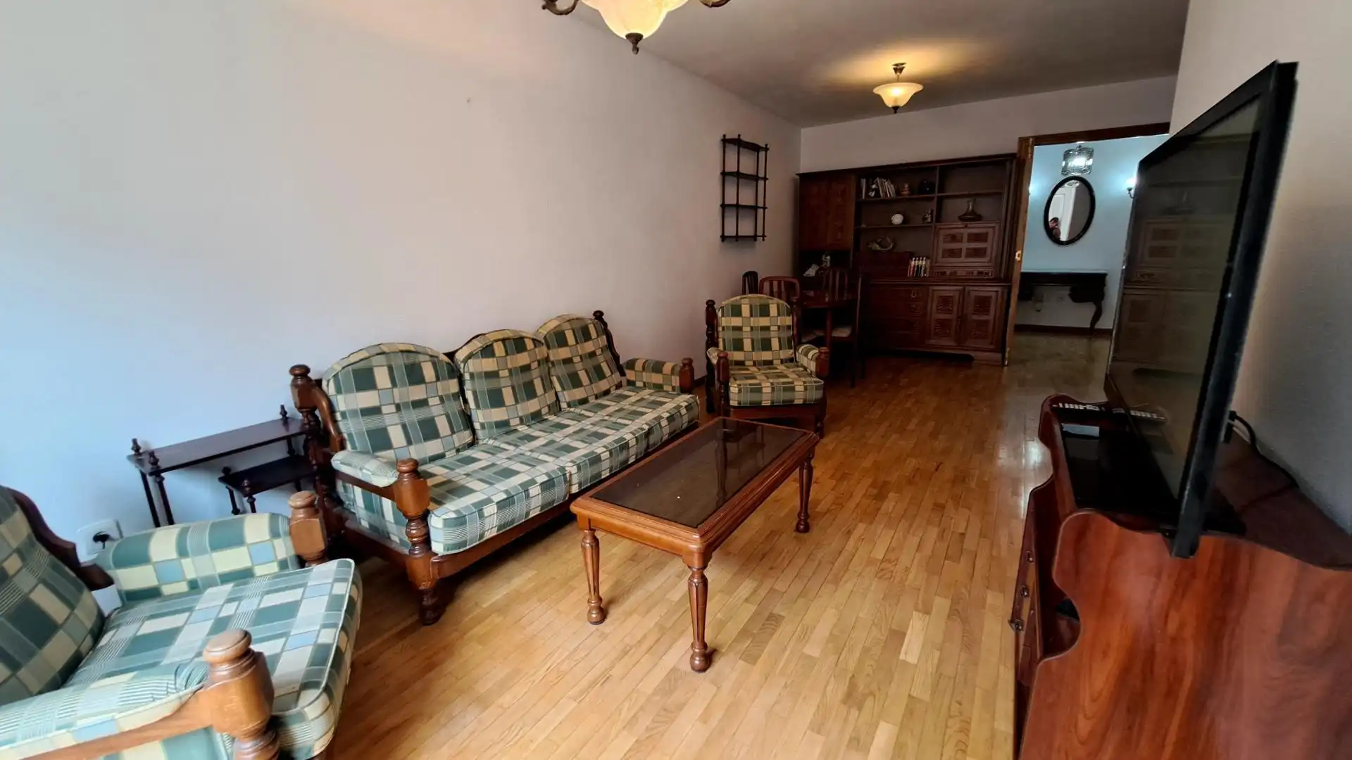Sala de estar de Apartamento en venta en Ponferrada con Calefacción