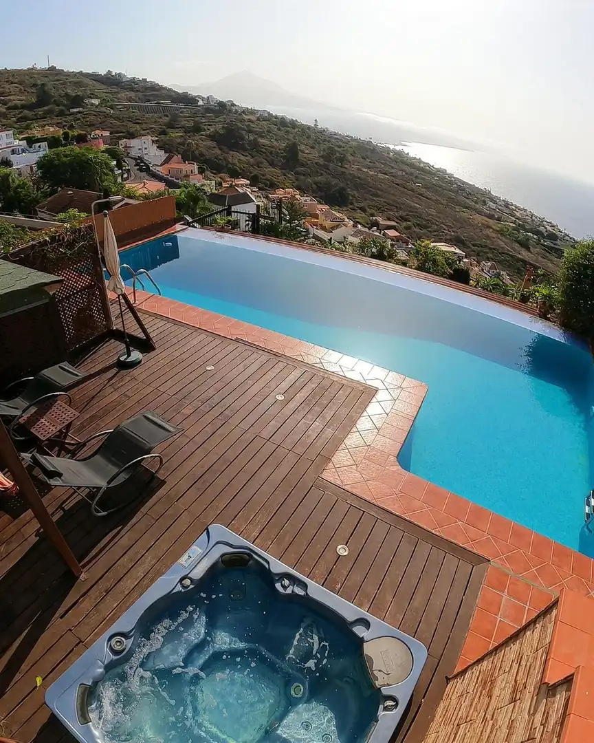 Piscina de Casa o chalet en venta en El Sauzal con Jardín privado, Terraza y Piscina
