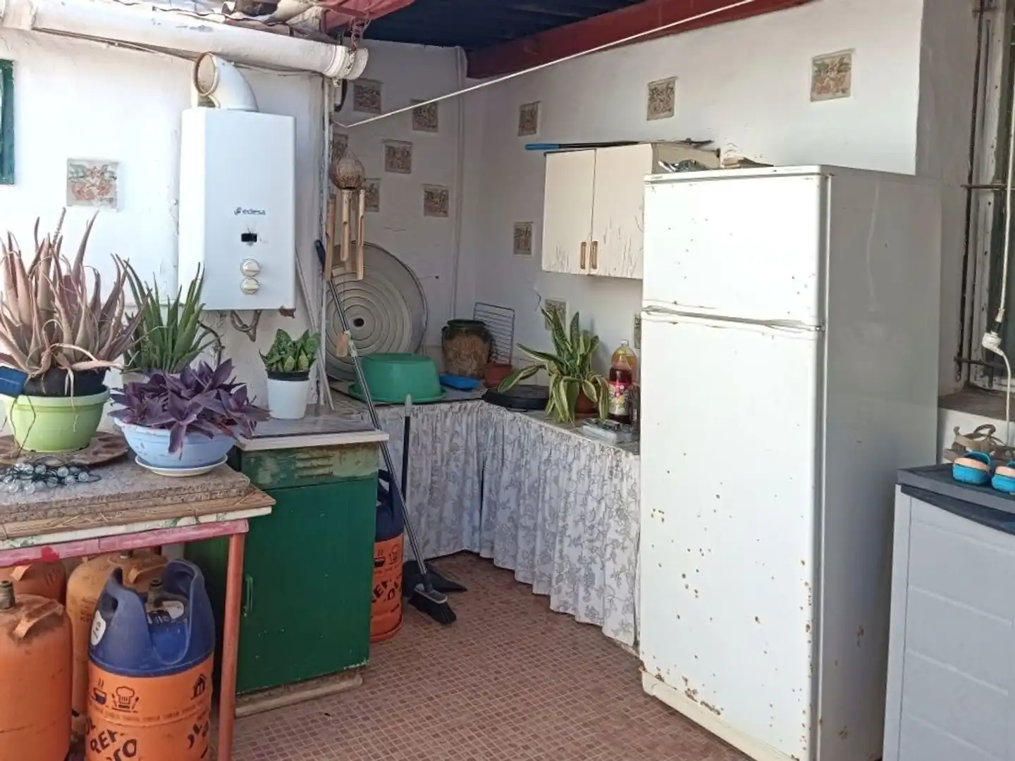 Cocina de Finca rústica en venta en Santa Pola con Jardín privado