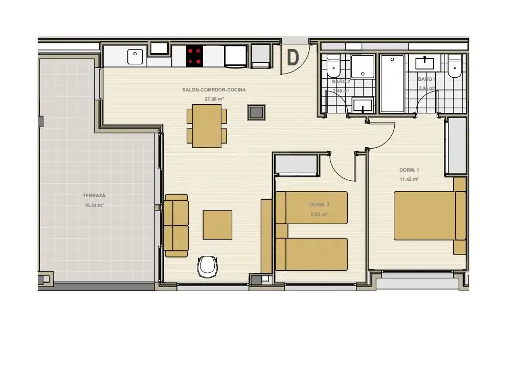 Appartement avec piscine à vendre à Devessa - Monte Pego, imagen 34