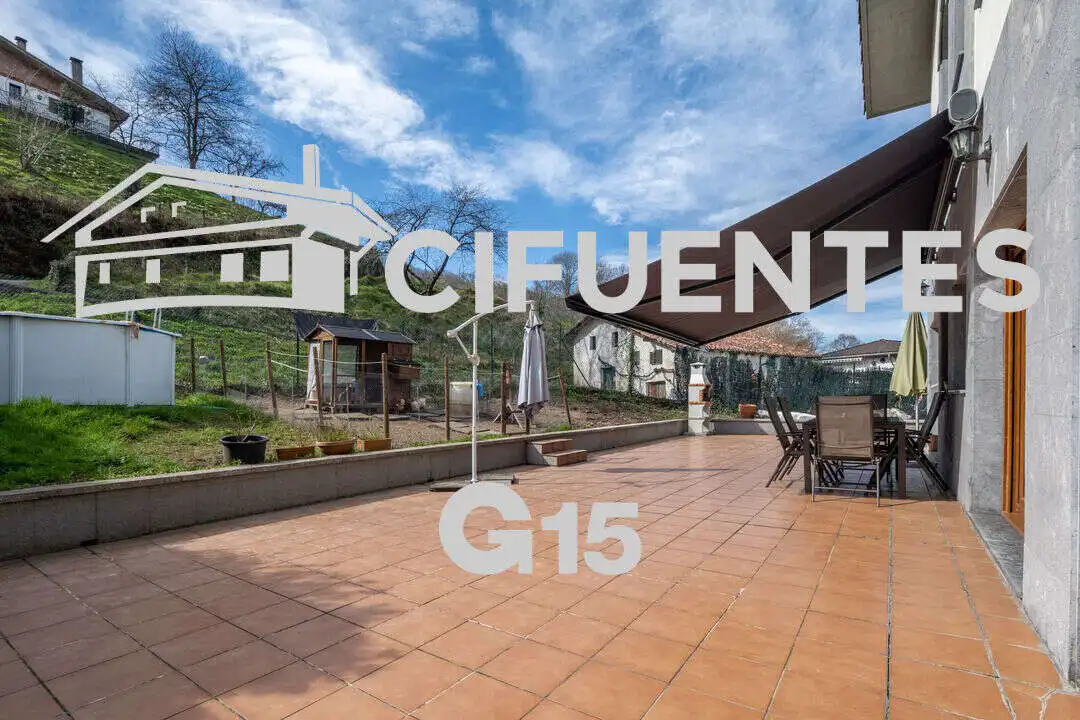 Exterior view of Houses for sale in Oiartzun  with Heating, Private garden and Terrace