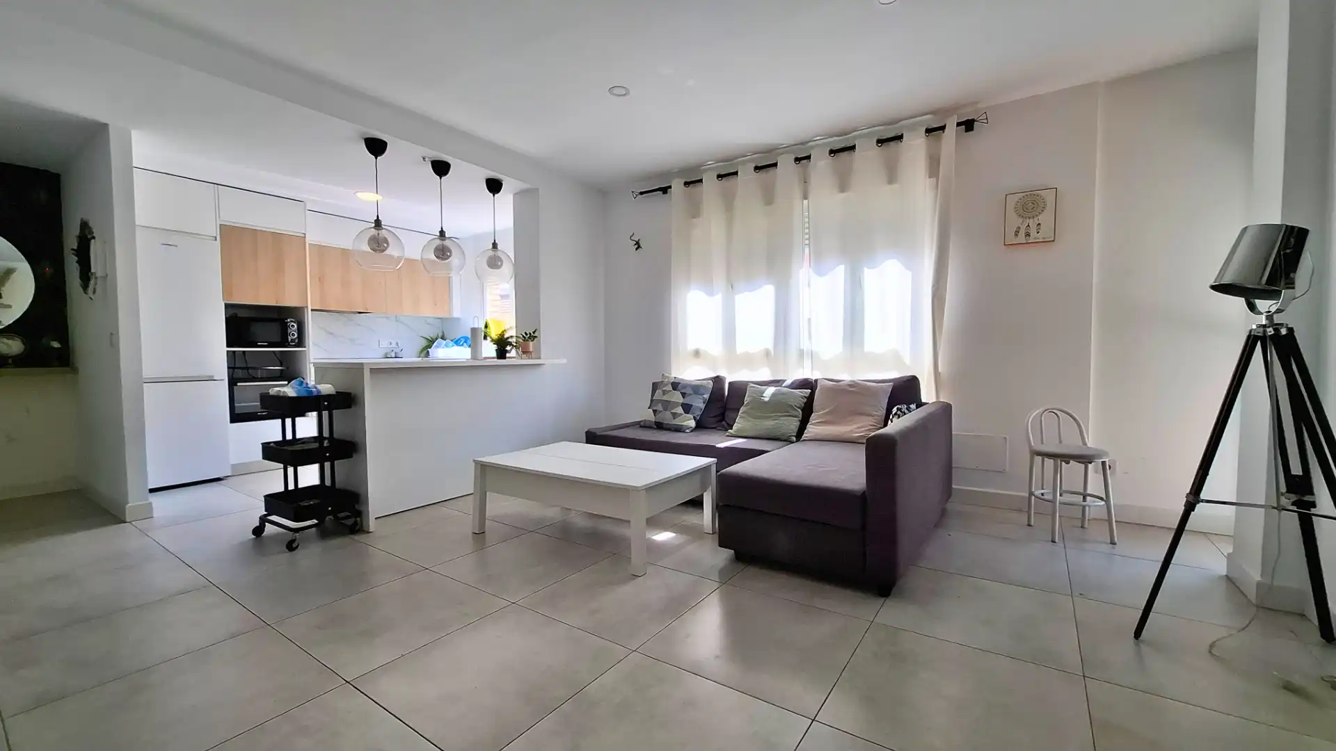 Sala de estar de Piso en venta en Córdoba con Aire acondicionado, Terraza y Amueblado