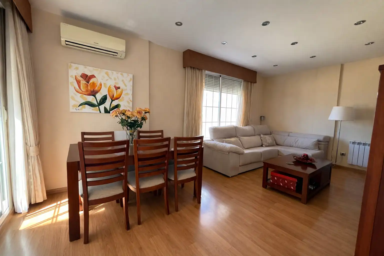 Living room of Attic for sale in Cartagena  with Air Conditioner, Heating and Parquet flooring