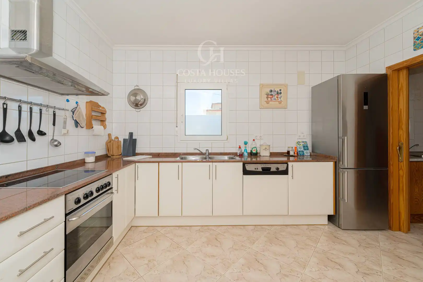 Cuina de Casa o xalet en venda en Jávea / Xàbia amb Aire condicionat, Calefacció i Jardí privat