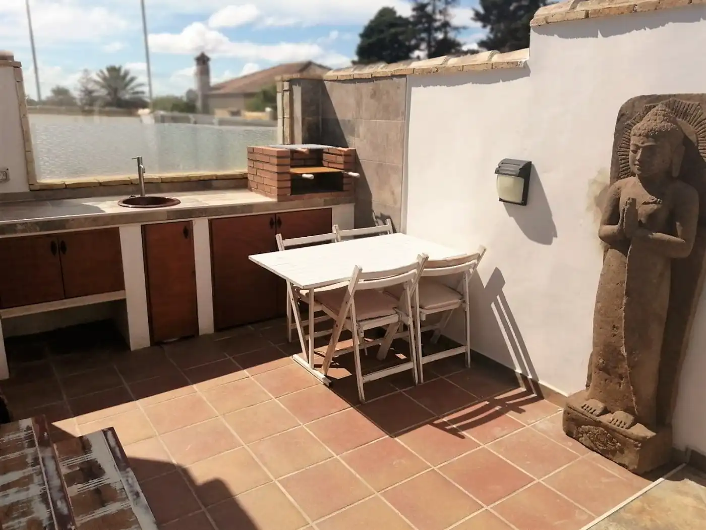 Terrassa de Casa o xalet de lloguer en Chiclana de la Frontera amb Aire condicionat, Calefacció i Terrassa