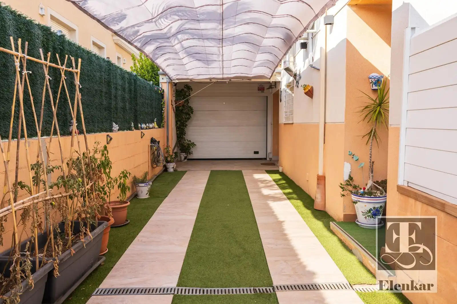 Terraza de Casa adosada en venta en Santa Oliva con Aire acondicionado, Terraza y Trastero