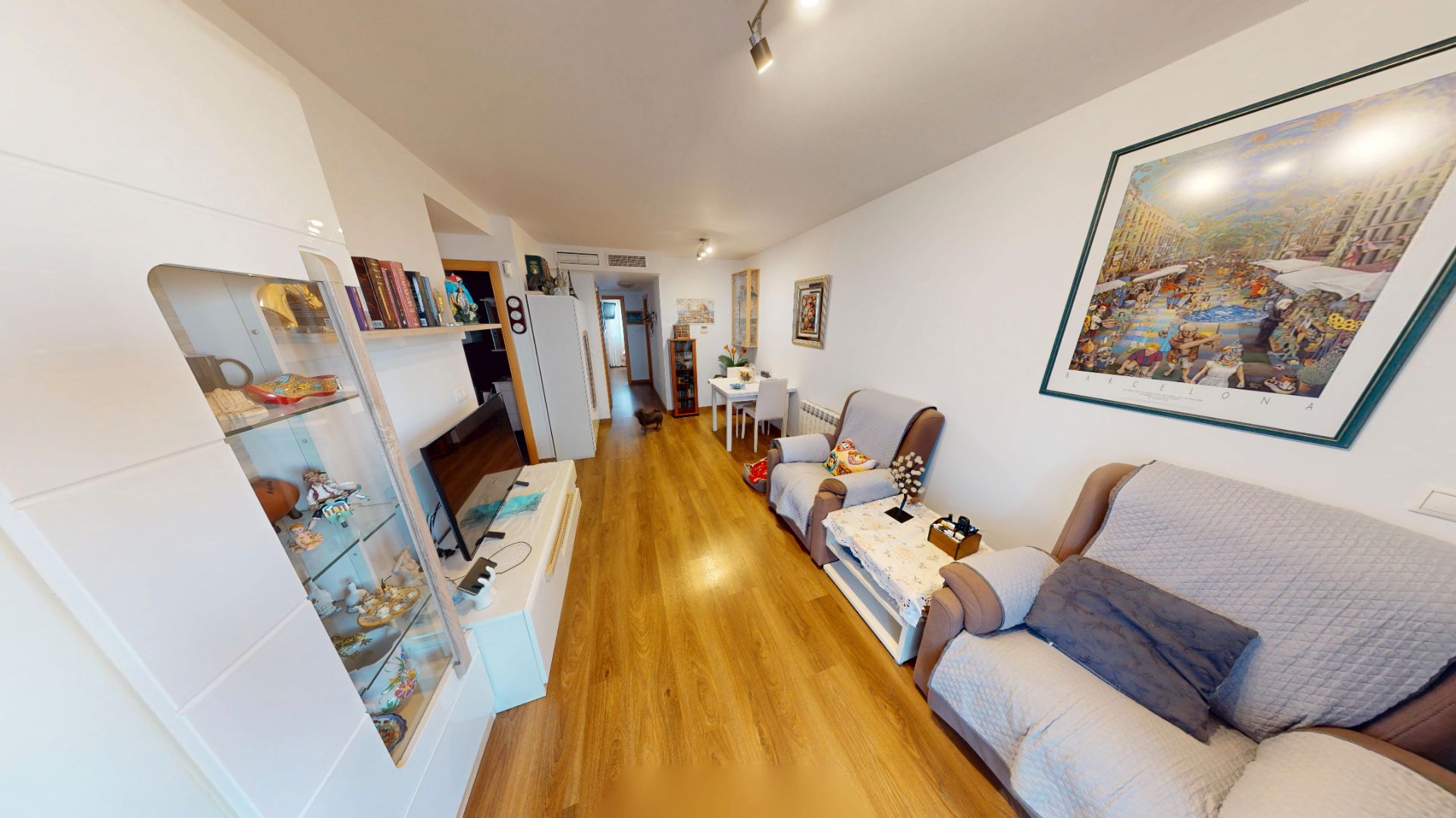 Living room of Flat for sale in Alicante / Alacant  with Air Conditioner, Heating and Terrace