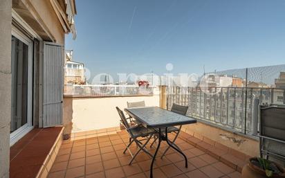 Terrace of Attic for sale in  Barcelona Capital  with Heating, Parquet flooring and Terrace