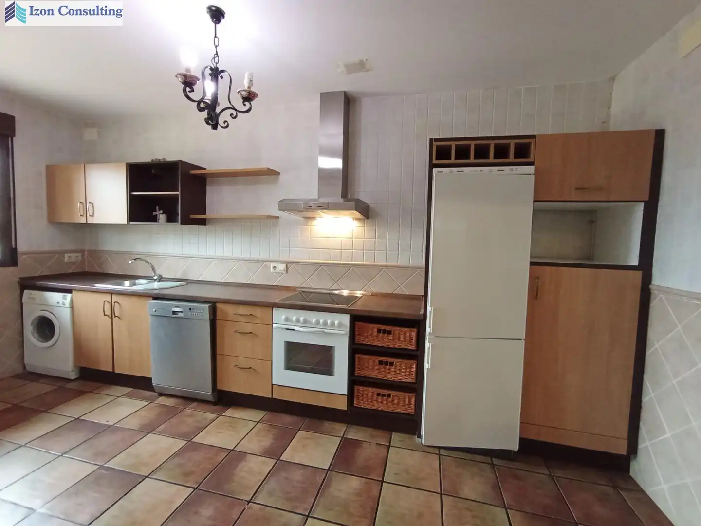 Cocina de Casa o chalet en venta en Robledo con Calefacción, Trastero y Amueblado