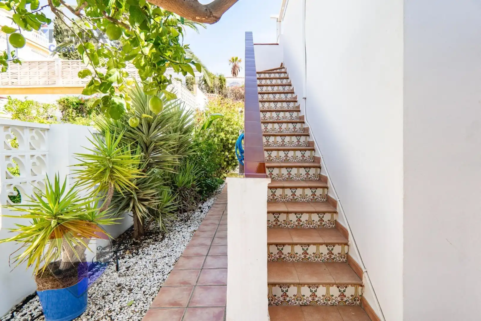 Terrassa de Casa o xalet en venda en Benajarafe