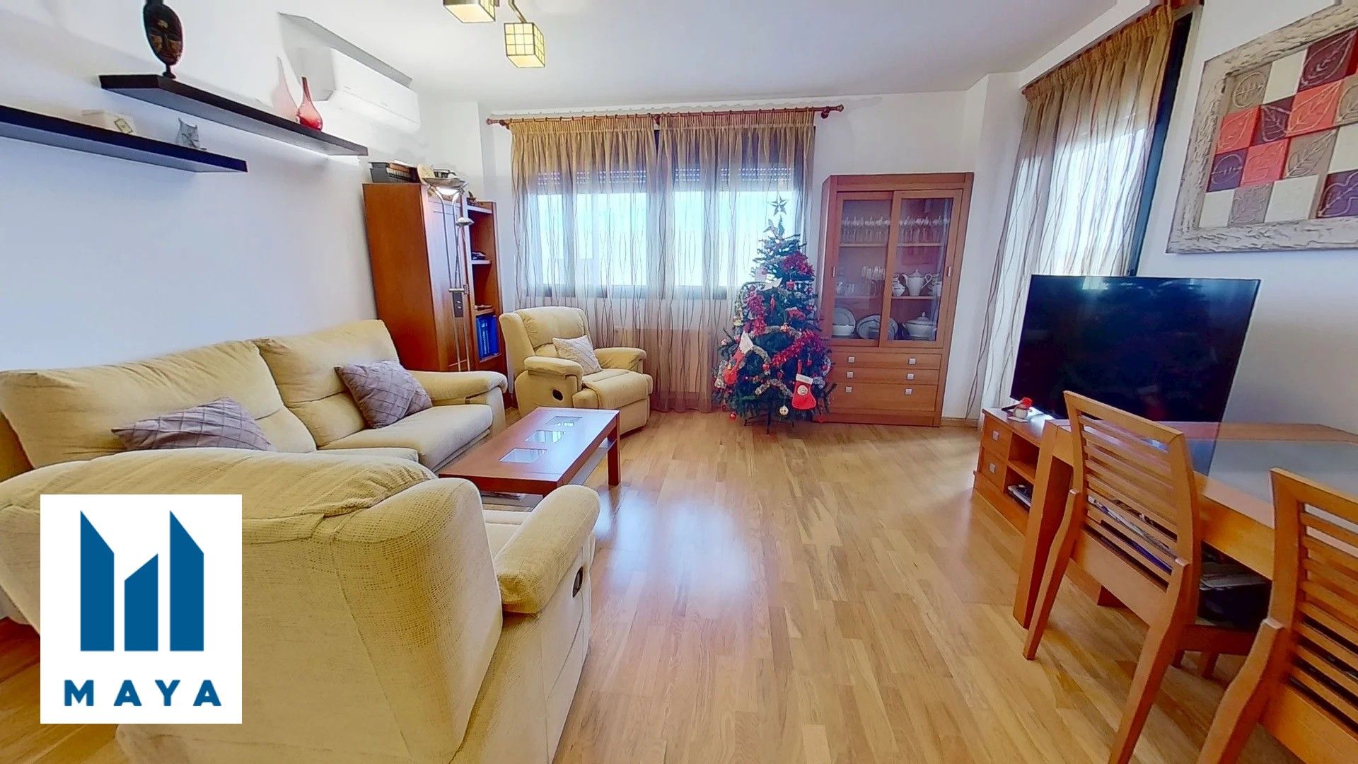 Living room of Flat for sale in Leganés  with Air Conditioner, Heating and Terrace