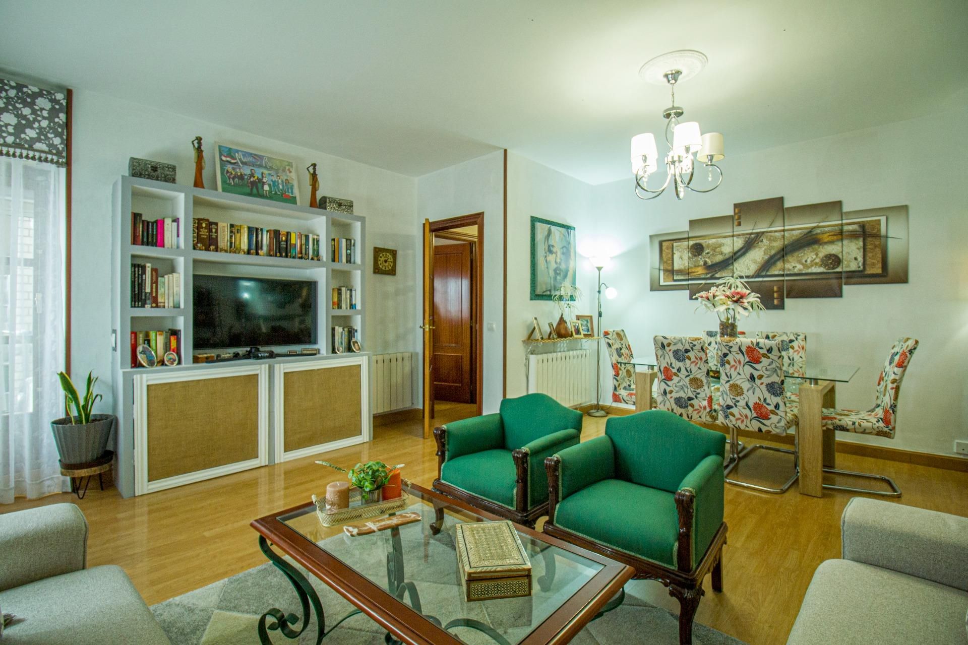 Sala d'estar de Pis en venda en Badajoz Capital amb Aire condicionat, Calefacció i Terrassa