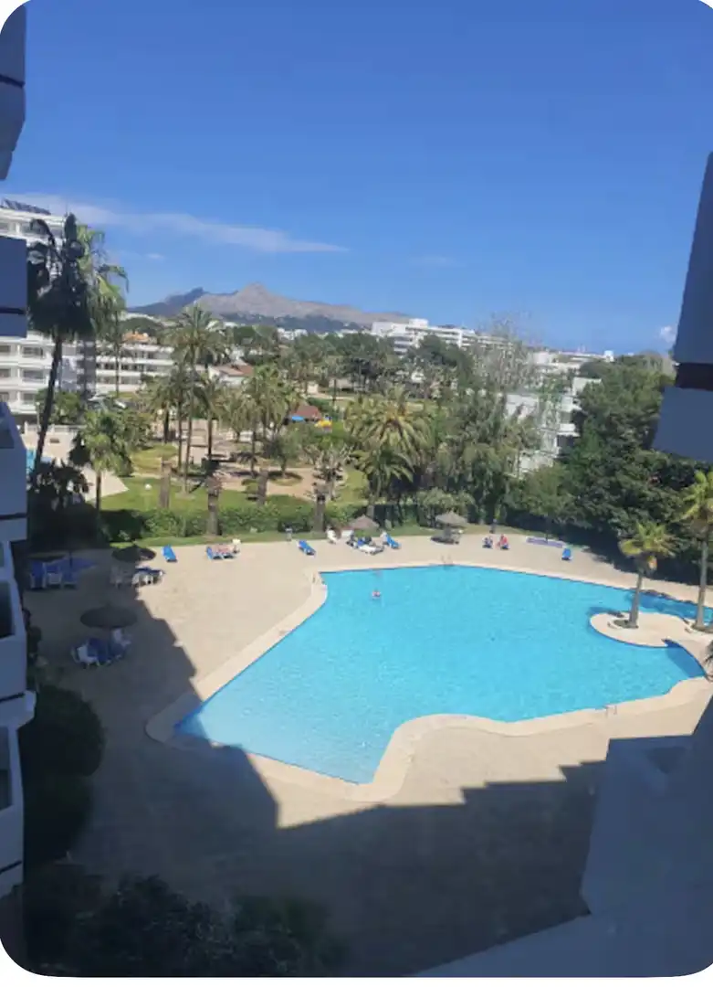 Piscina de Apartament de lloguer en Alcúdia amb Aire condicionat, Terrassa i Piscina