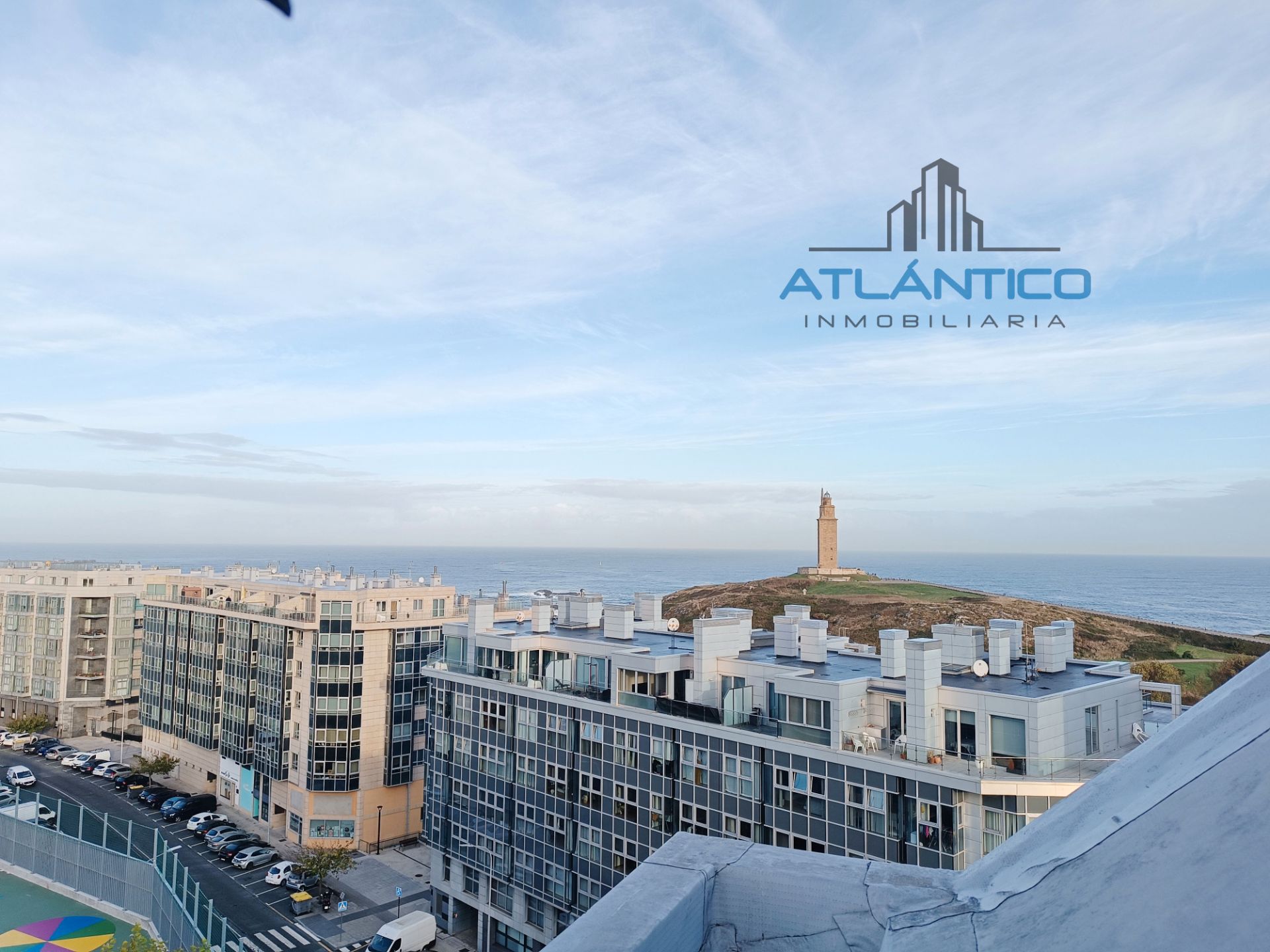 Exterior view of Duplex for sale in A Coruña Capital   with Heating, Storage room and Furnished