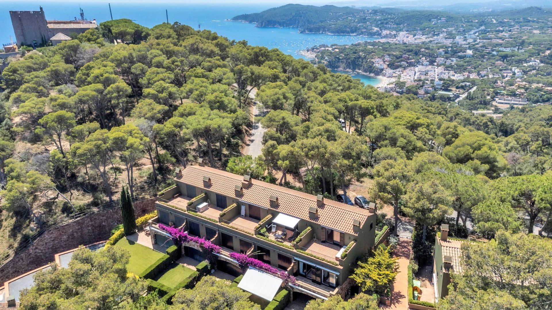 Vista exterior de Casa o xalet en venda en Palafrugell amb Calefacció, Jardí privat i Terrassa