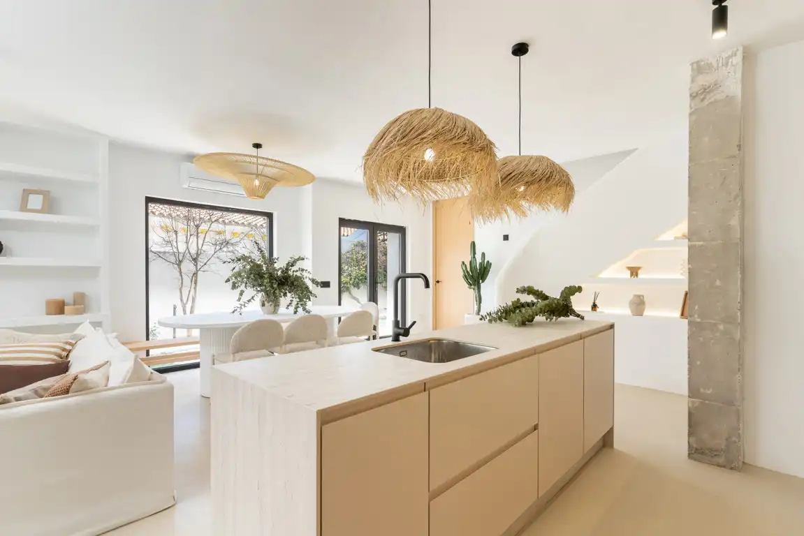 Kitchen of Detached homes for sale in Torremolinos  with Air Conditioner, Terrace and Swimming Pool