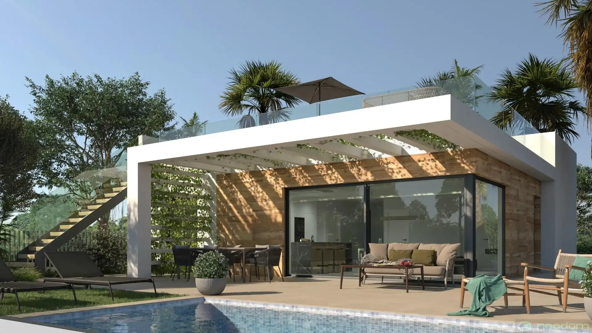 Haus mit Pool zum Verkauf in Las Lomas de Rame - Bahía Bella