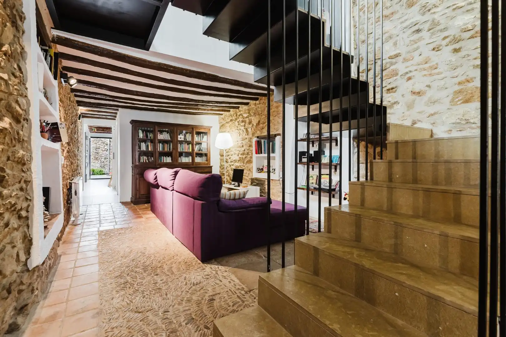 Wohnzimmer von Haus oder Chalet zum Verkauf in Castellón de la Plana / Castelló de la Plana mit Klimaanlage, Heizung und Terrasse