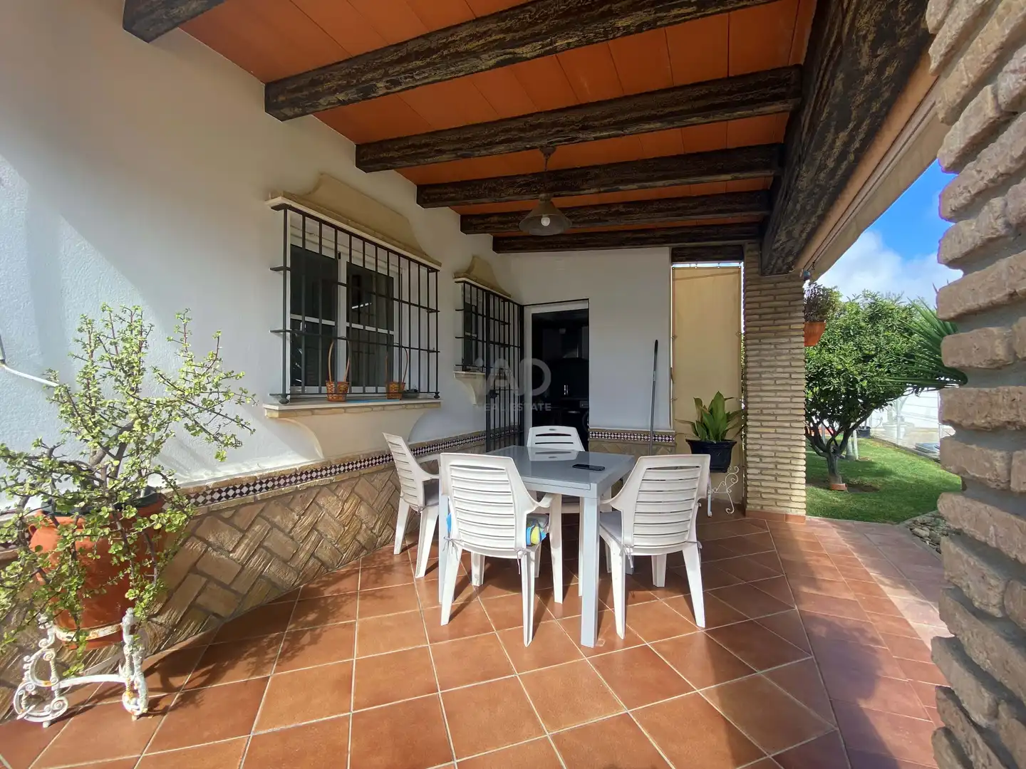 Jardín de Casa o chalet en venta en Chiclana de la Frontera con Aire acondicionado, Calefacción y Piscina