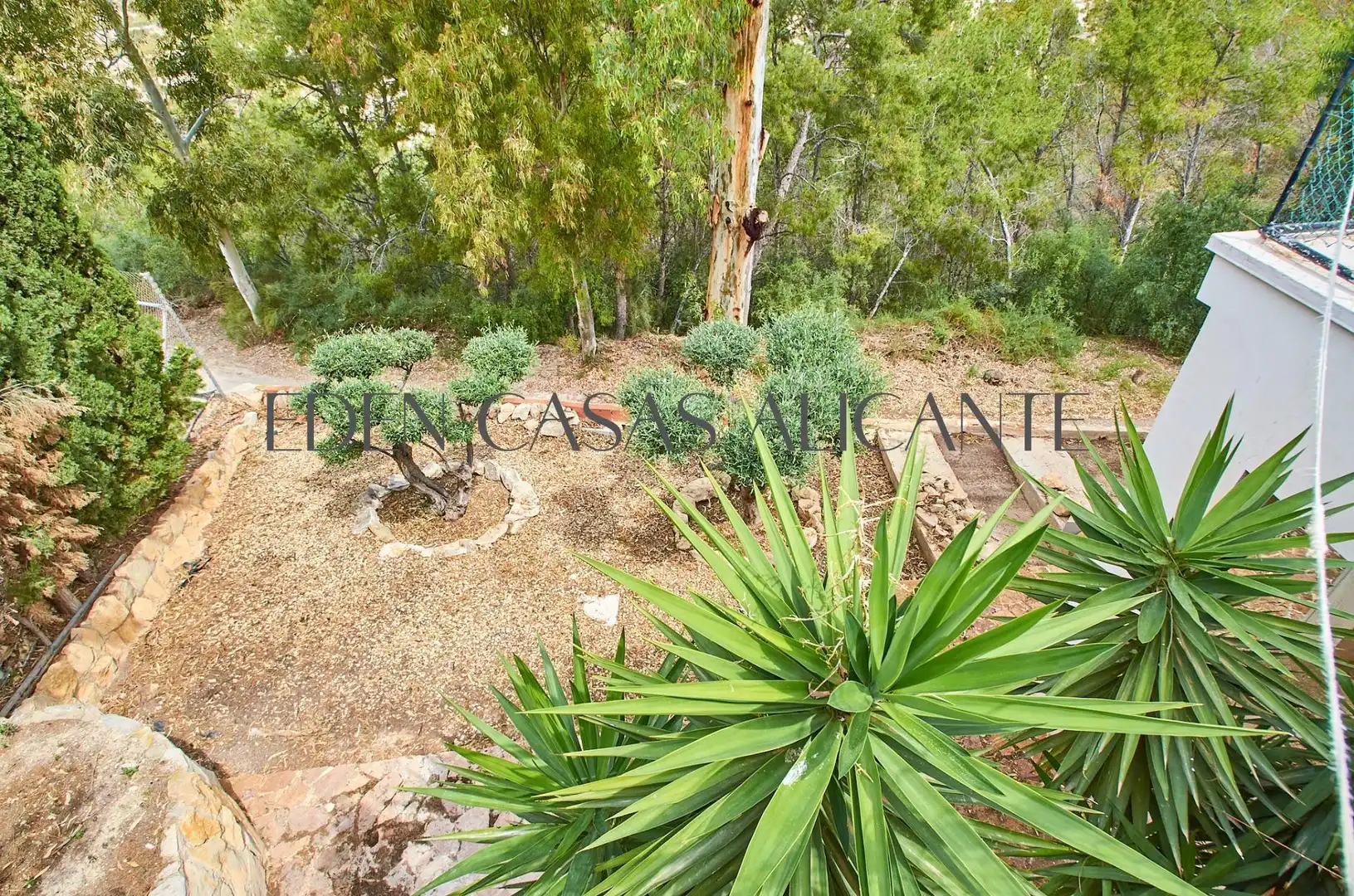 Garden of Houses for sale in El Campello  with Air Conditioner, Heating and Private garden