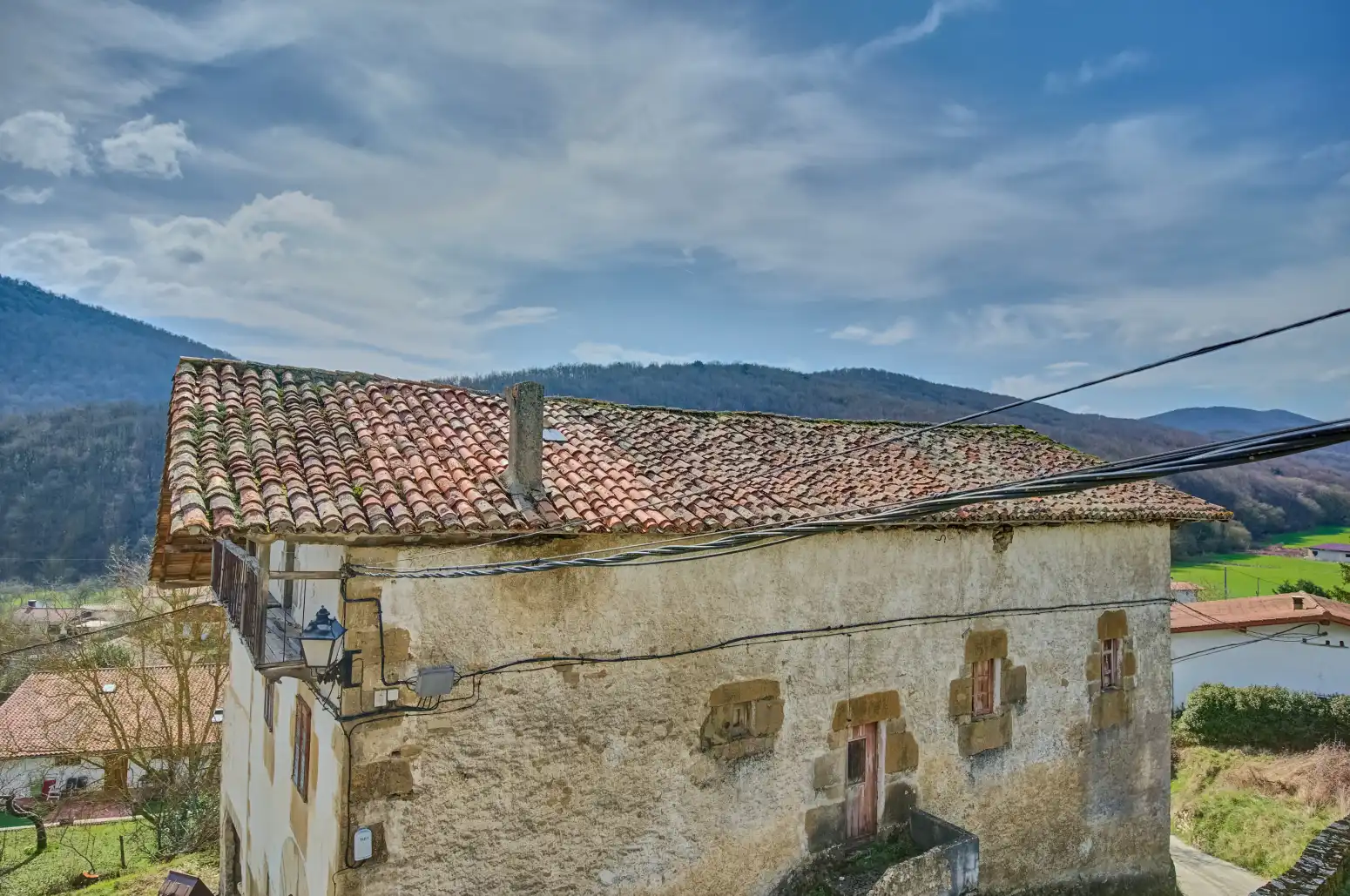 Vista exterior de Casa o chalet en venta en Atetz con Jardín privado