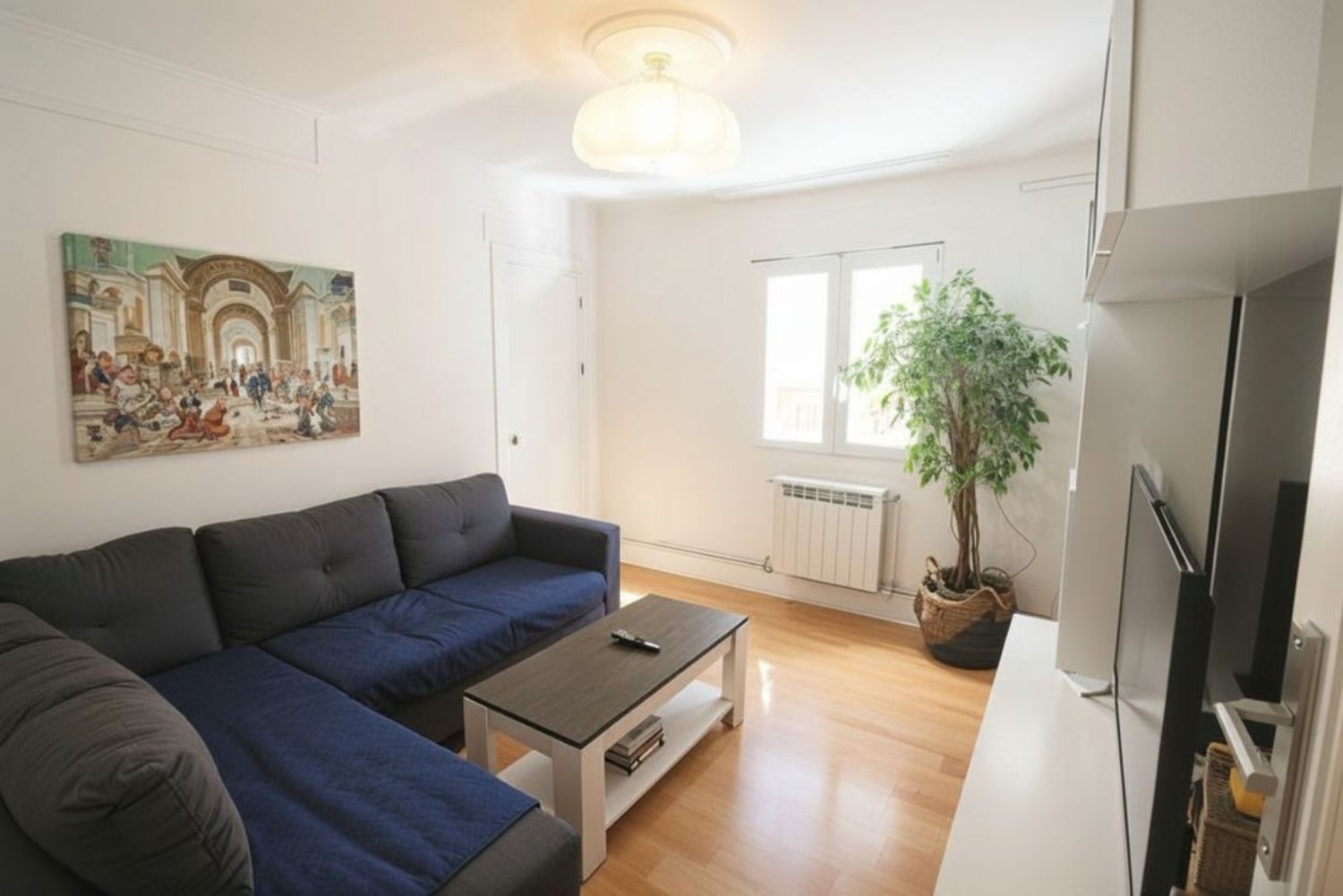 Living room of Flat for sale in Vitoria - Gasteiz  with Heating, Parquet flooring and Terrace