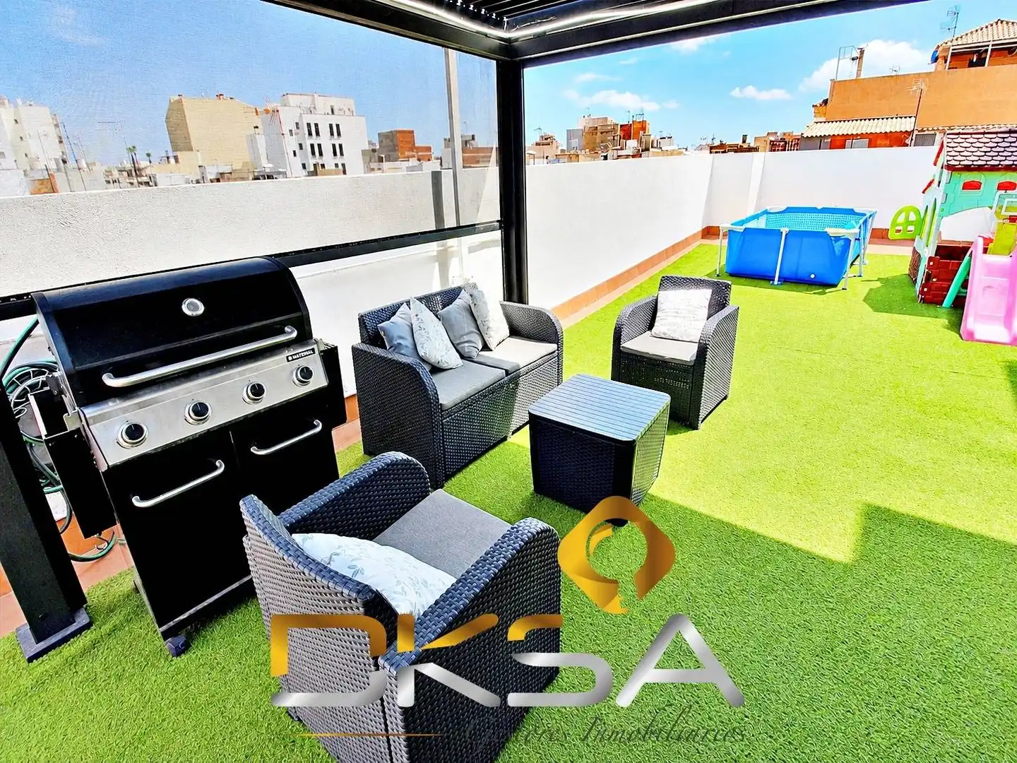 Terraza de Casa o chalet en venta en Vila-real con Aire acondicionado, Calefacción y Terraza