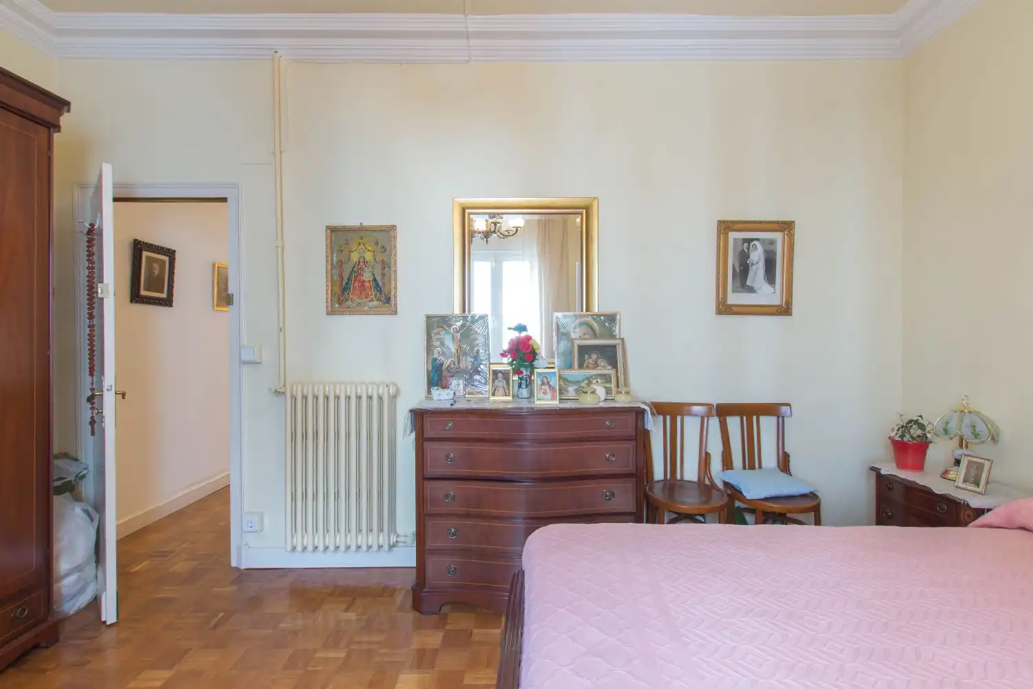 Bedroom of Flat for sale in  Pamplona / Iruña  with Heating and Balcony