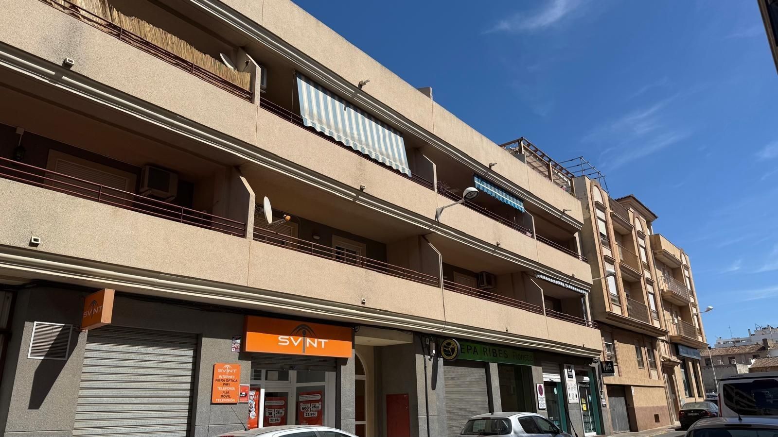 Exterior view of Flat for sale in Montserrat  with Air Conditioner, Terrace and Storage room