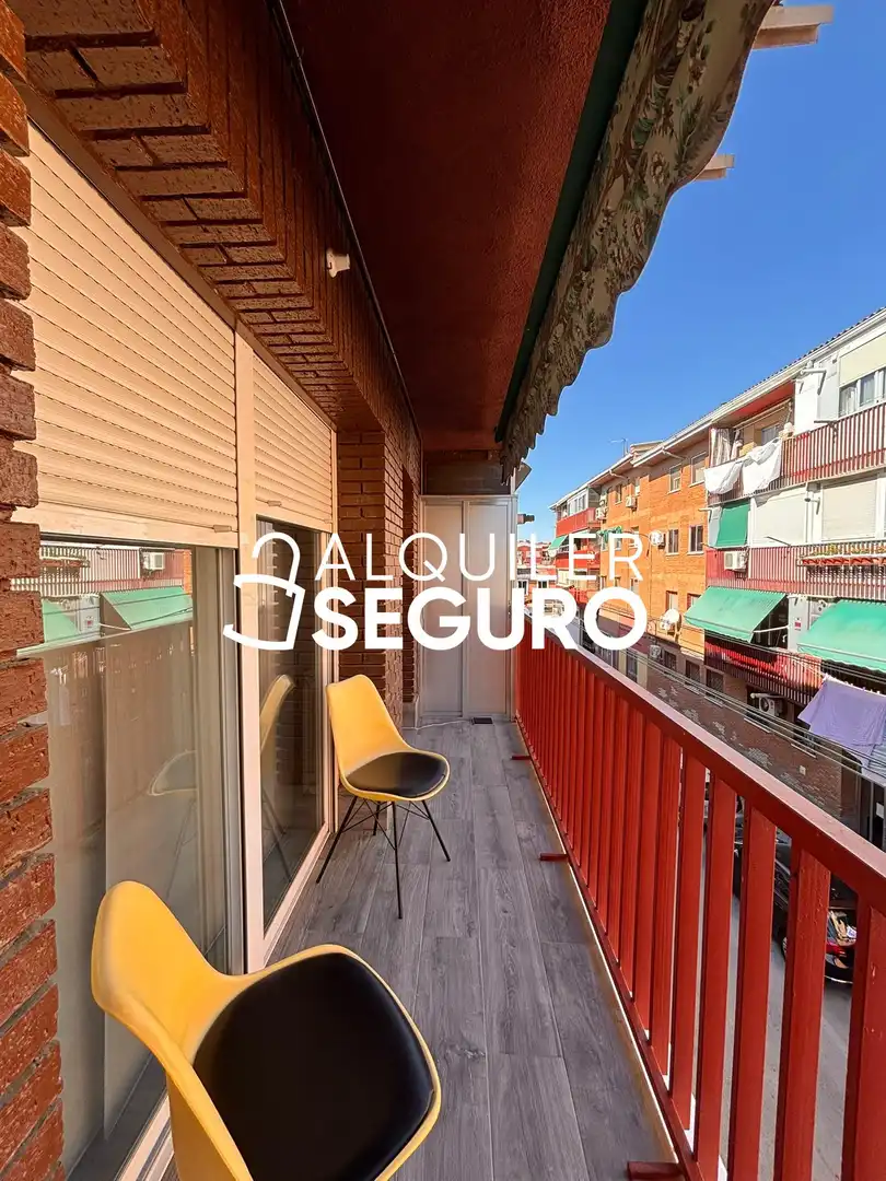 Terrasse von Wohnung zur Miete in Madrid mit Heizung und Terrasse