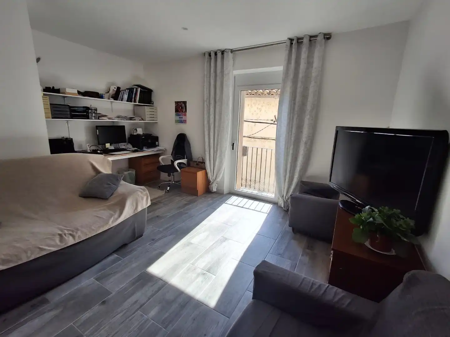 Sala d'estar de Casa o xalet en venda en Tortosa amb Aire condicionat, Moblat i Forn