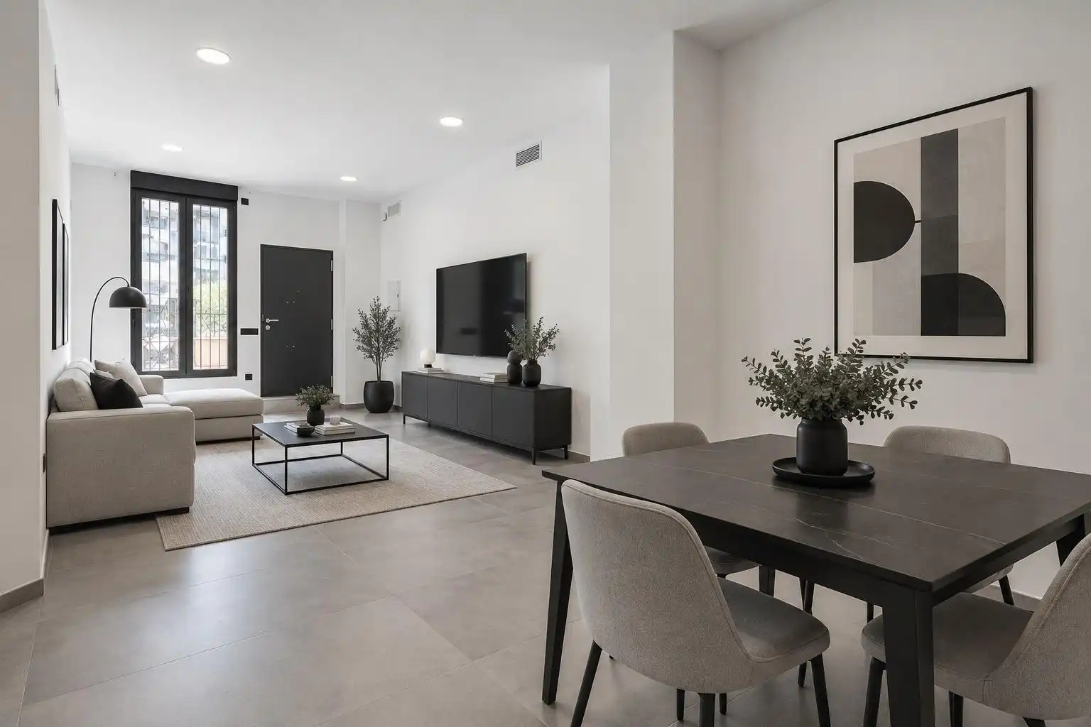 Sala de estar de Planta baja en venta en Granada con Aire acondicionado, Calefacción y Amueblado
