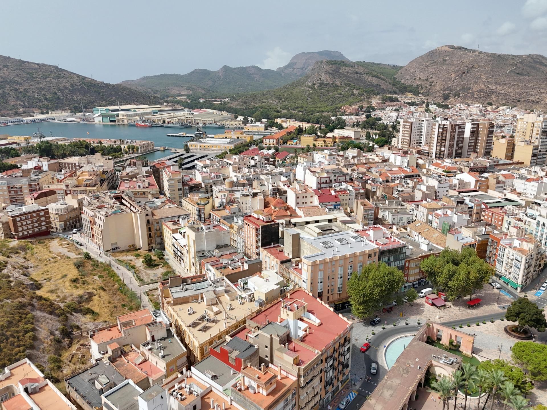 Vista exterior de Pis en venda en Cartagena amb Aire condicionat, Calefacció i Terrassa