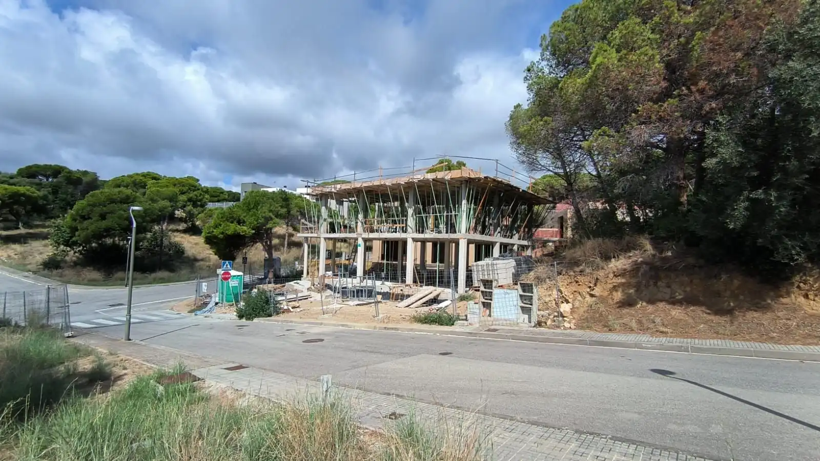 Vista exterior de Casa o chalet en venta en Sant Pol de Mar con Terraza y Piscina