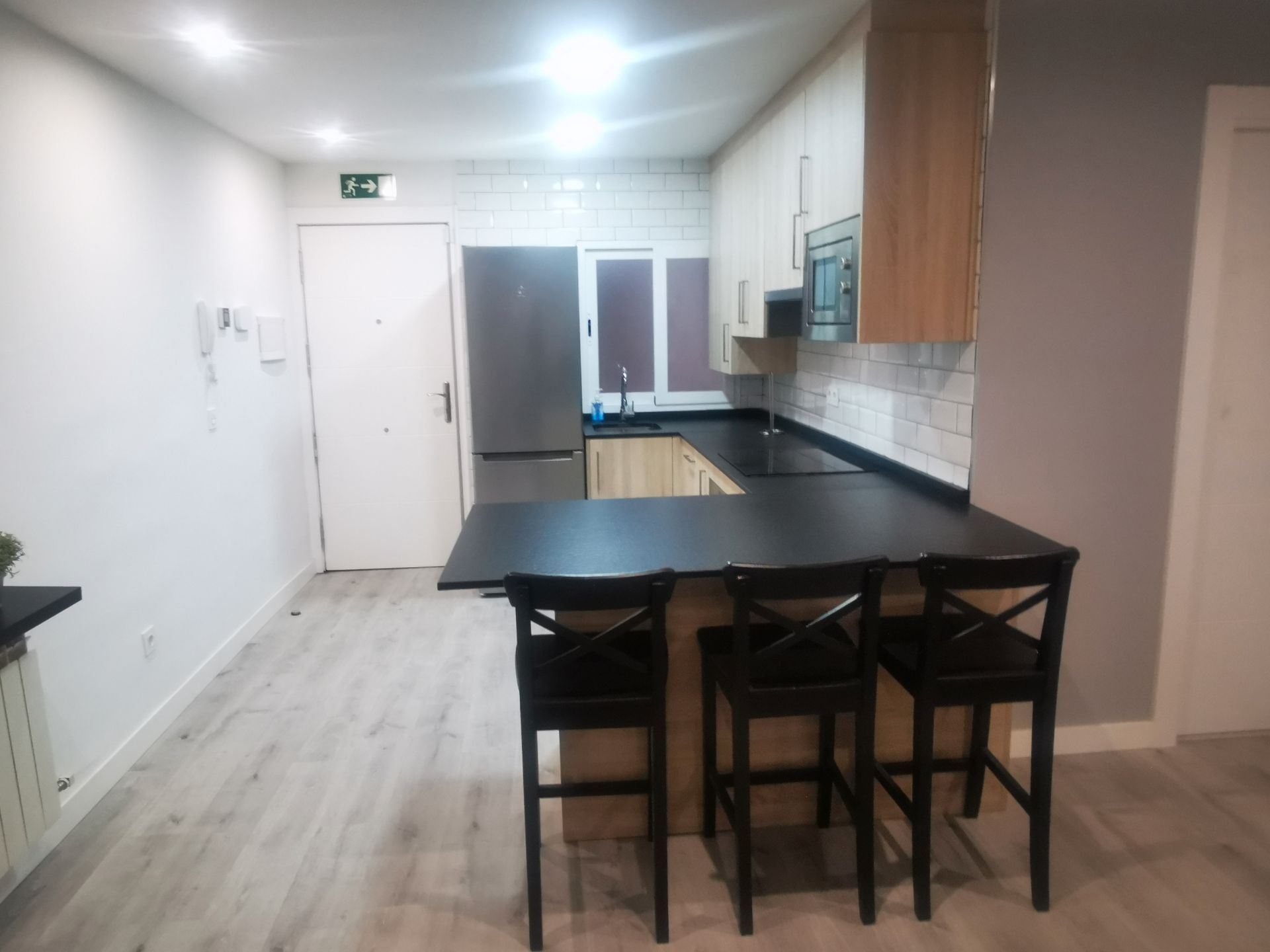 Kitchen of Flat to rent in Salamanca Capital  with Heating, Parquet flooring and Terrace