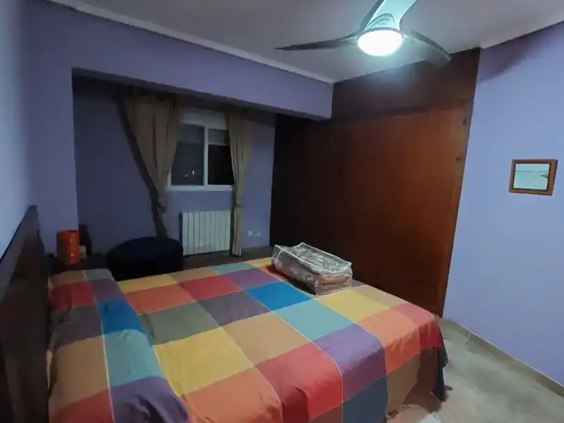 Bedroom of Flat for rent in  Valencia Capital  with Air Conditioner and Balcony
