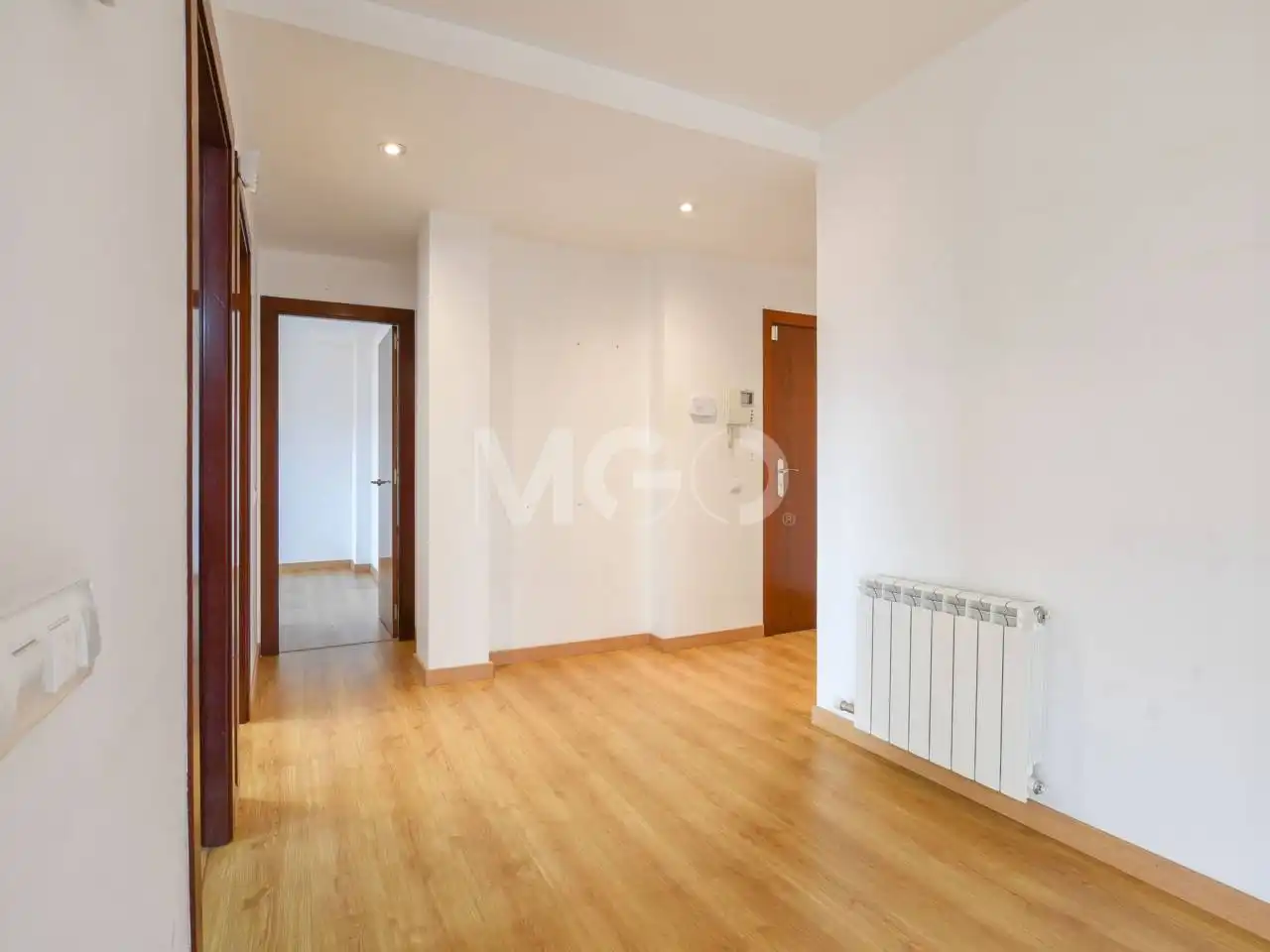 Schlafzimmer von Wohnung zum Verkauf in Manlleu mit Heizung, Parkett und Terrasse