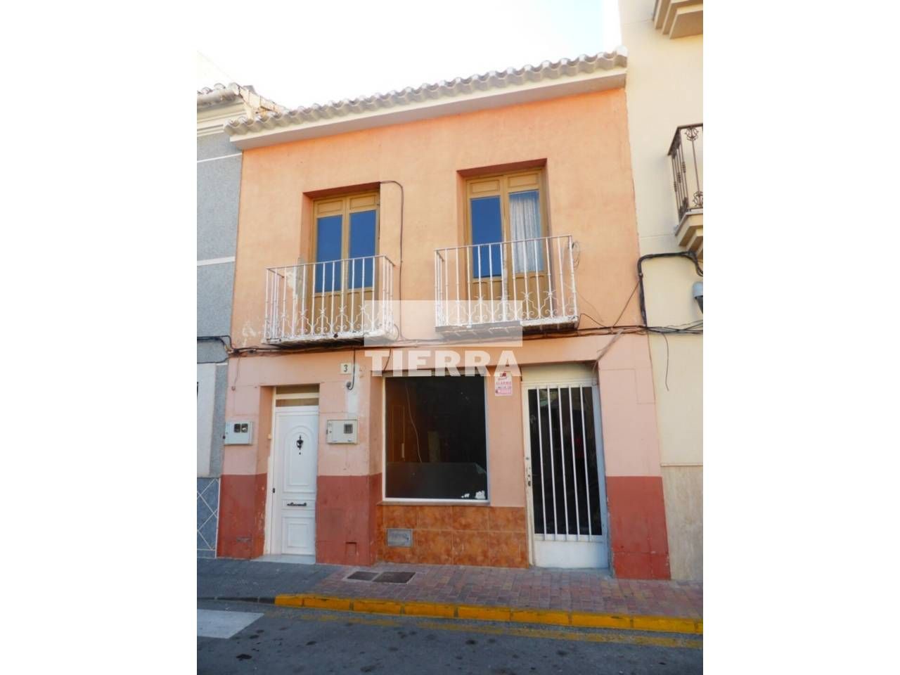 Vista exterior de Casa adosada en venda en Archena