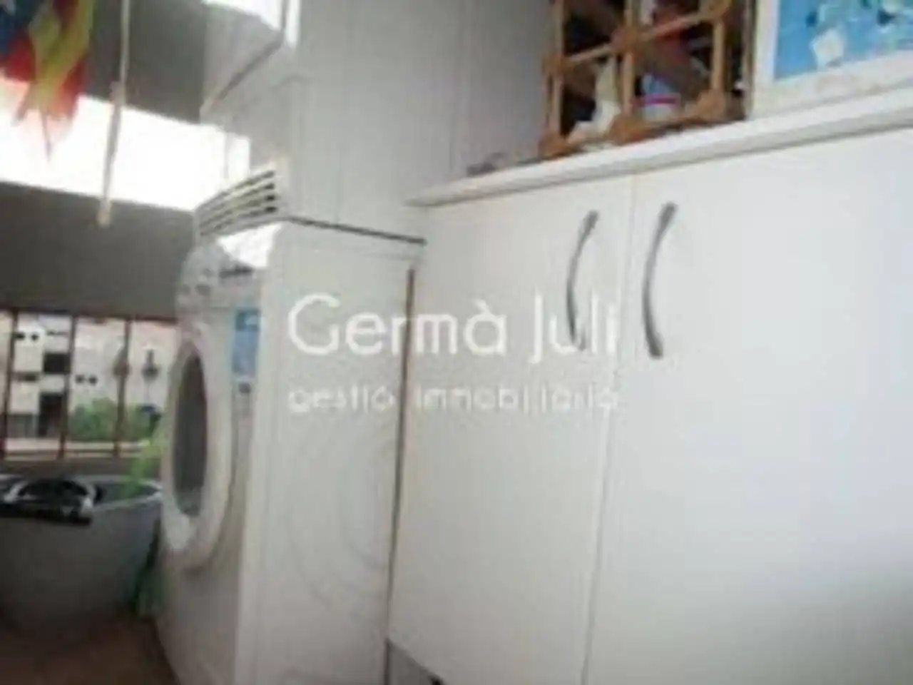 Kitchen of Flat for rent in Badalona  with Heating and Balcony